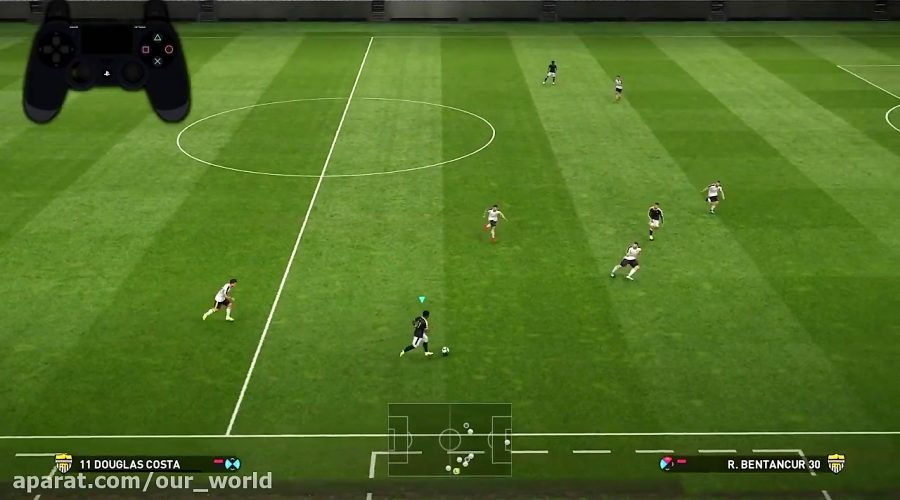 آموزش دریبل در بازی PES2019 ( برخی از ساده‌ترین دریبل‌های PES )