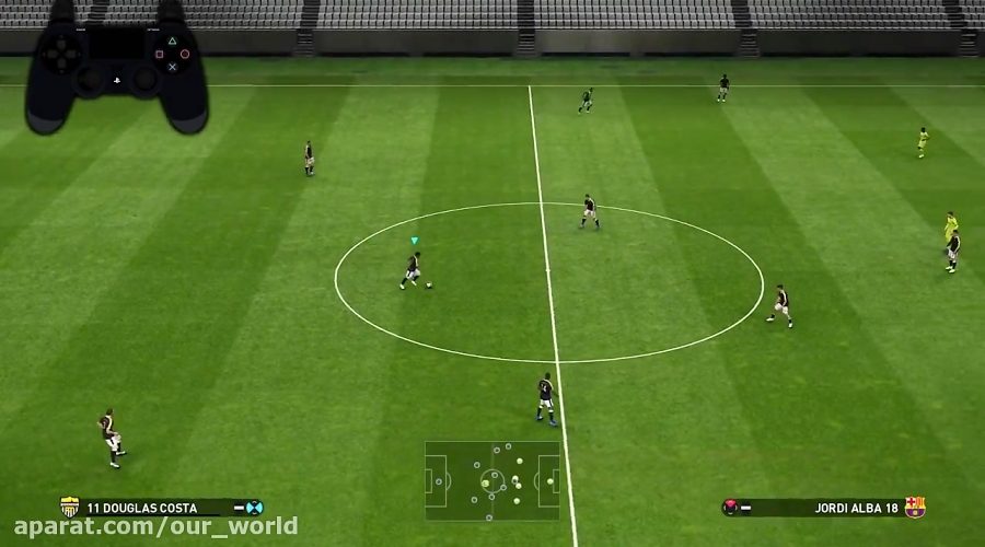 آموزش دریبل در PES ؛ پا عوض کردن در PES2019