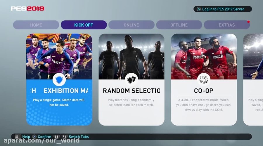 آموزش PES2019 به زبان فارسی (مقدمه بخش گیم پلی)