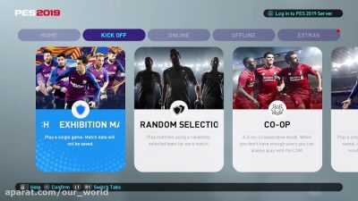 آموزش PES2019 به زبان فارسی (مقدمه بخش گیم پلی)