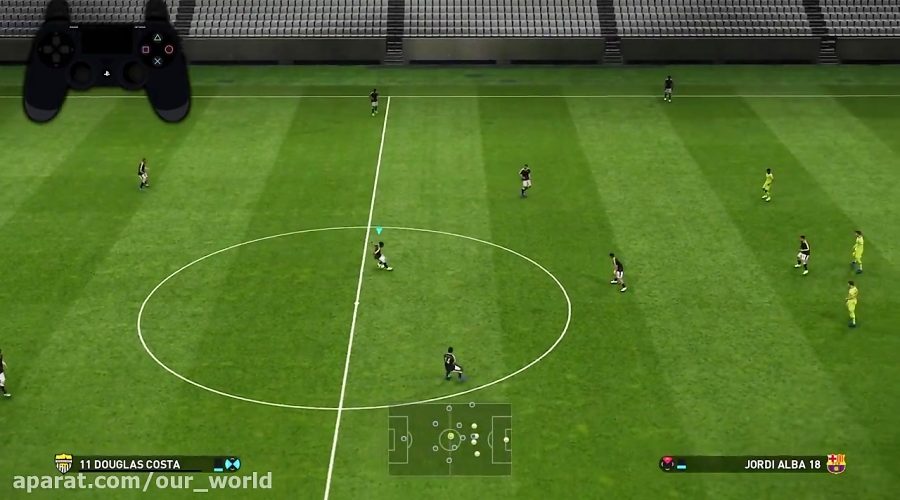 دریبل Cross Over Turn در PES ؛ حرکت مورد علاقه کریستیانو رونالدو!