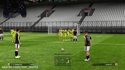 نحوه زدن کاشته دو ضرب در PES + نحوه پریدن از روی توپ و…