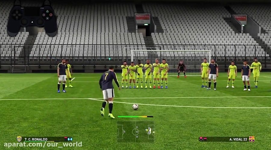 گیم پلی بازی PES 2019 ( جمع‌بندی بخش ضربات ایستگاهی و کرنر )