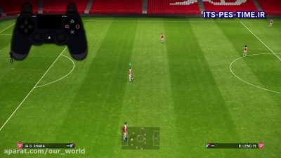 کنترل هم تیمی ها در PES2019